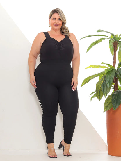 Calça Legging Plus Size Feminina Levanta Bumbum Flexa