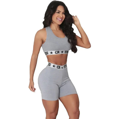 Conjunto Flexa Topper e Short Elástico