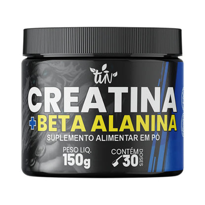 Creatina Monohidratada + Beta Alanina Pura (150g) da TVN